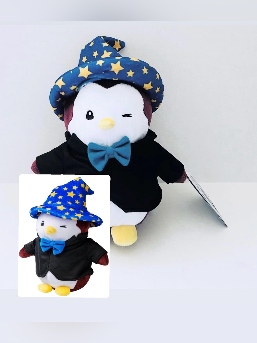 Pudgy Penguins (Series 2) Wizard Hat and a Blue Bow Tie Plush